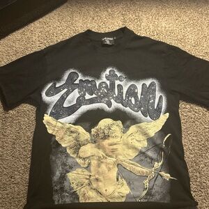 Black Mixed Emotions “Emotion” Graphic T-Shirt